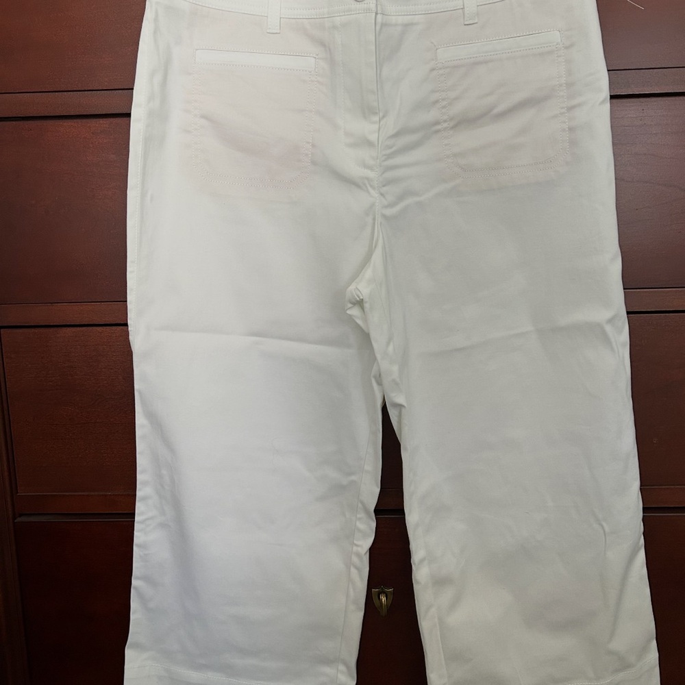 Talbots Petite Ivory Pants